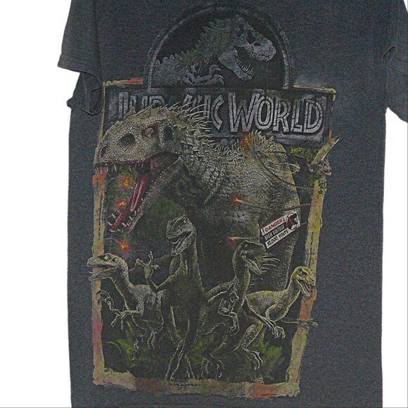Universal Studios Jurassic World High Voltage T-Shirt Sz. Small - Picture 2 of 2